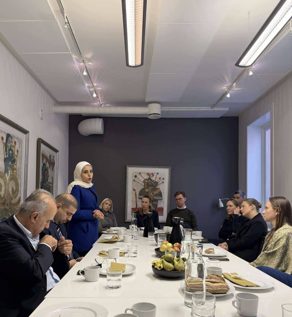 Besøk fra Den palestinske advokatforeningen 6